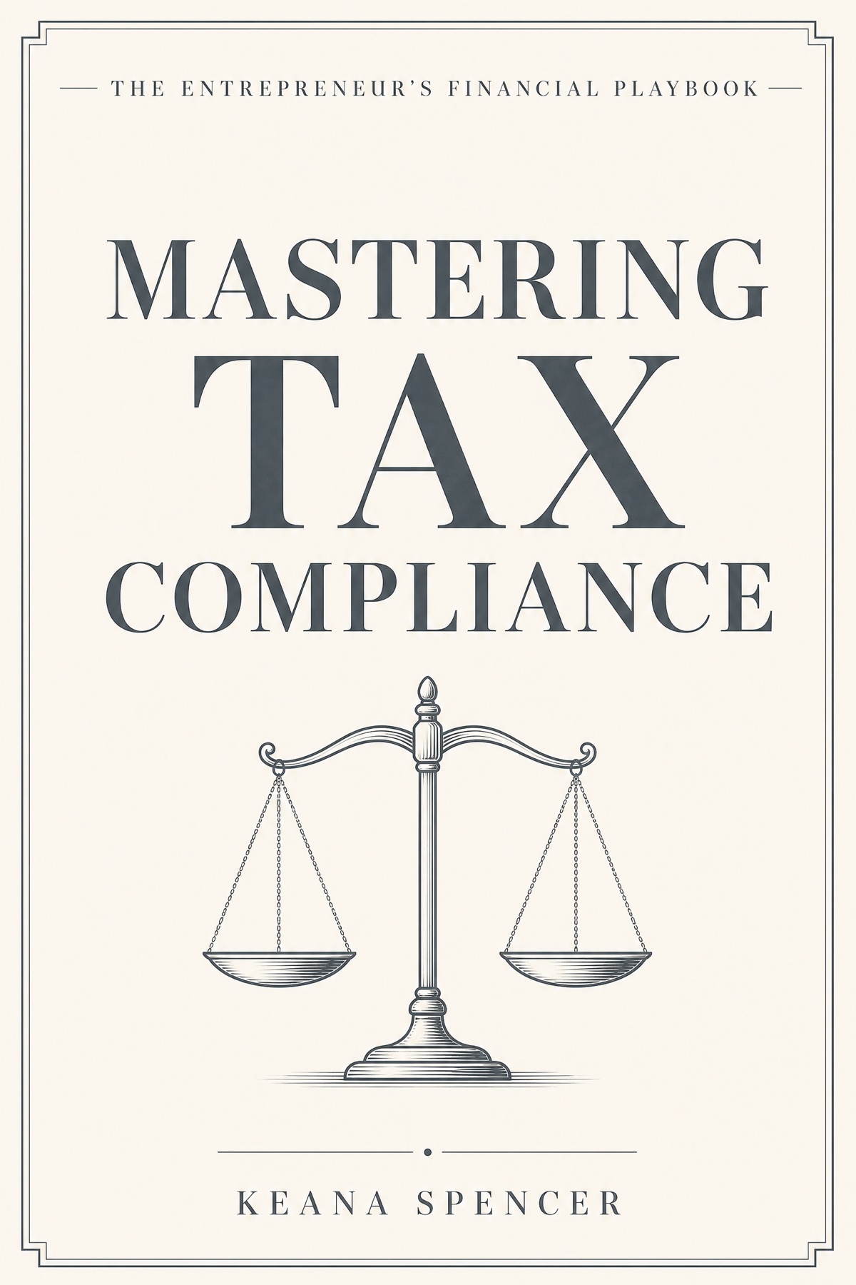 Mastering Tax Compliance book cover by Keana Spencer