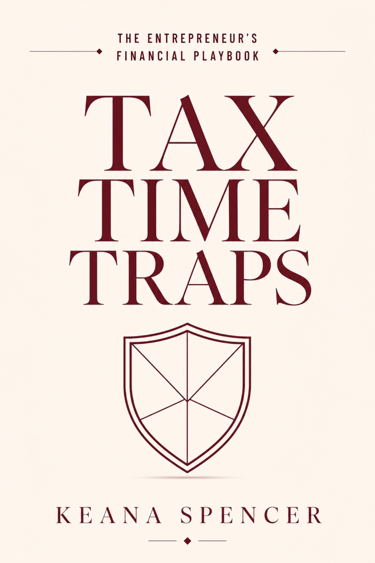 Tax Time Traps book cover by Keana Spencer