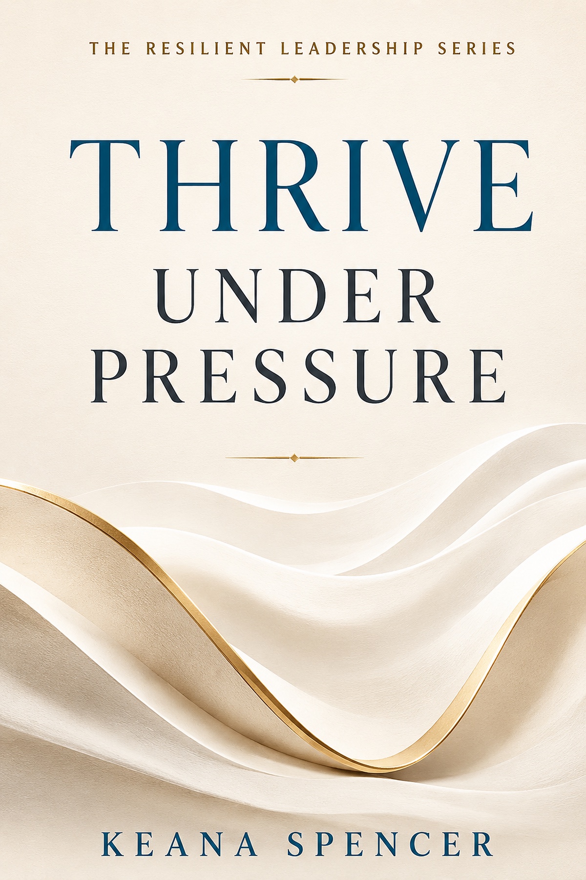 Thrive Under Pressure book cover by Keana Spencer